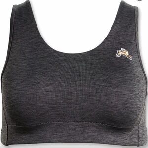 Like new - Tracksmith Session Bra - dark heather grey